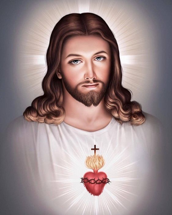 Inima Sacra a lui Iisus, oferita de maestrul Gabriela Bogdan