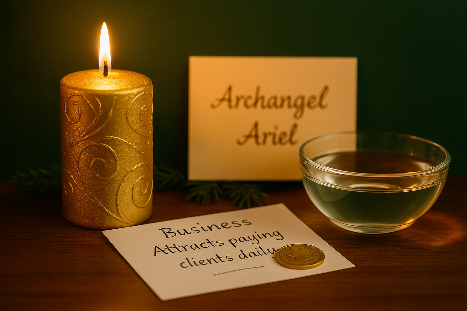 RITUAL PENTRU BANI – Noaptea Sf. Andrei