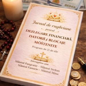 jurnal de rugăciune pentru dezlegare financiară