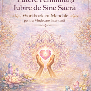 workbook cu mandale pentru puterea feminină și iubire de sine